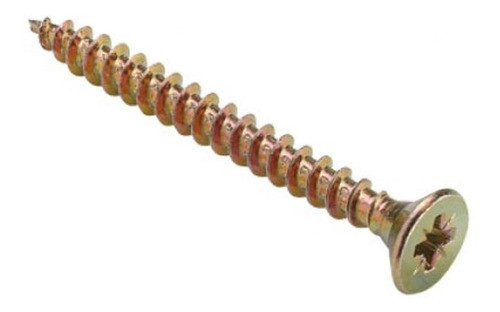Tornillo Fixer Para Madera 3.5x50 Mm - 500 Unidades 0