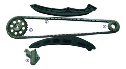 Kit De Distribucion Cadena Vw Scirocco Audi A1 A3 1.4t 0
