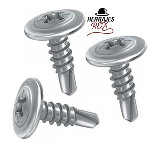 Tornillo Punta Mecha Autoperforante T1 8x1/2 X 1000 Un!! 1