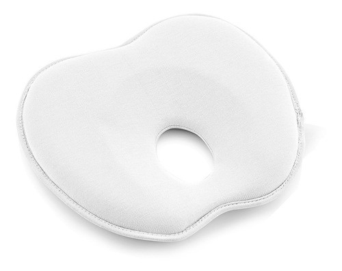 Almohada Baby Jem De Cabeza Plana Blanca 0