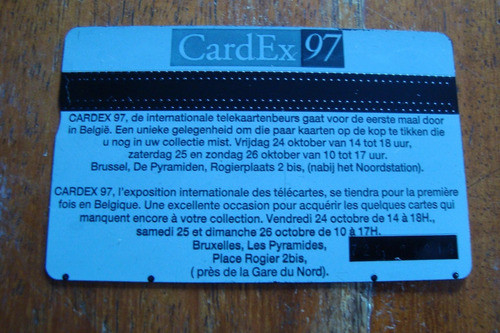 Cart Tel Belgica Belgacom / Cardex 97 Toulouse Lautrec 1