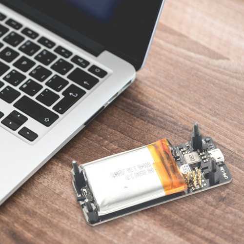 1 Nova Placa Ups Lite V1.2 Ups Power Hat Com Bateria 1