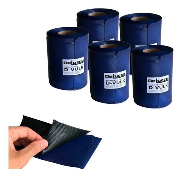 Rolo Vulcanite Borracha Pneu Caminhão Carro Moto 5kg 0