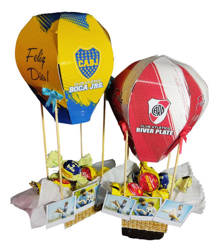 Kit Globo Aerostatico Imprimible Dia Del Padre Futbol #4 0
