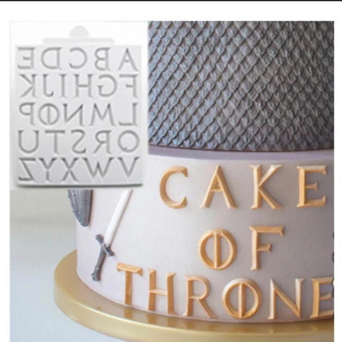 Molde De Silicone Alfabeto Maiusculo Ma5 0