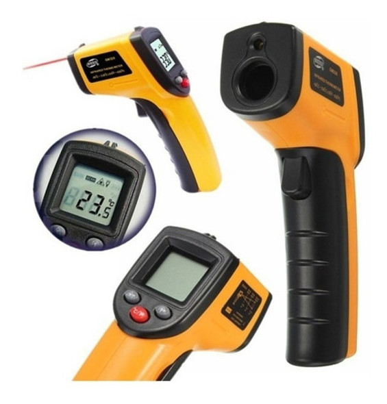 Medidor De Temperatura Digital Pirometro -50 A 380 Infrarojo 1
