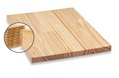 Tabla Barra Desayunador Madera Pino  1.50 X 0.80 X 2cm 1