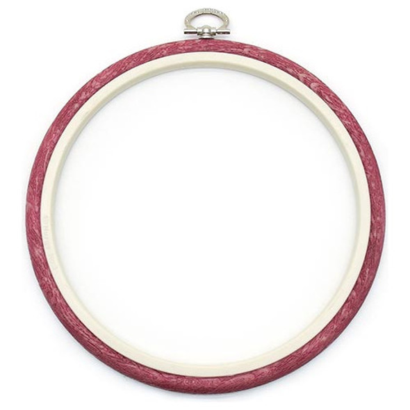 Bastidor Flexível Para Bordado Redondo Vermelho - Nurge 17cm 0 Bastidor Flexível Para Bordado Redondo Vermelho - Nurge 17cm 0