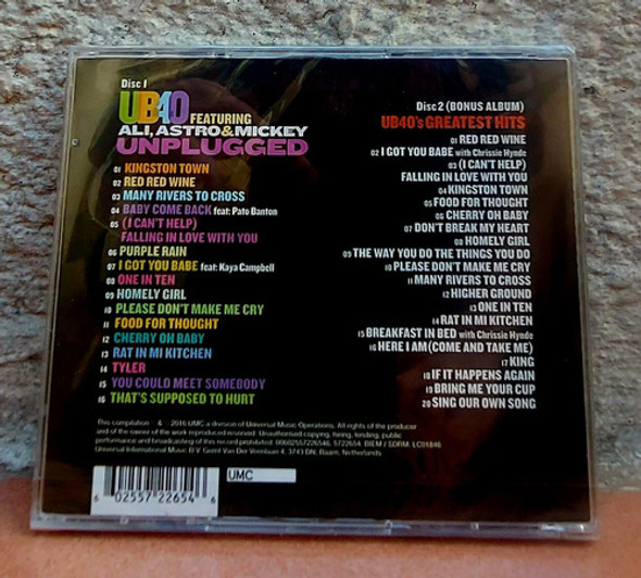 Ub 40 - Unplugged + Greatest Hits.(doble Cd.) 1