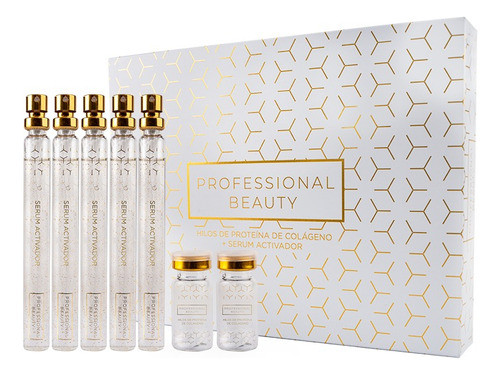 Kit X 40 Hilos Tensores De Proteina De Colágeno + 5 Serum 0