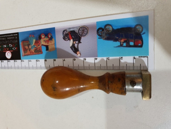 Antiguo Correo Sello Postal De Bronce- .a.r- 1