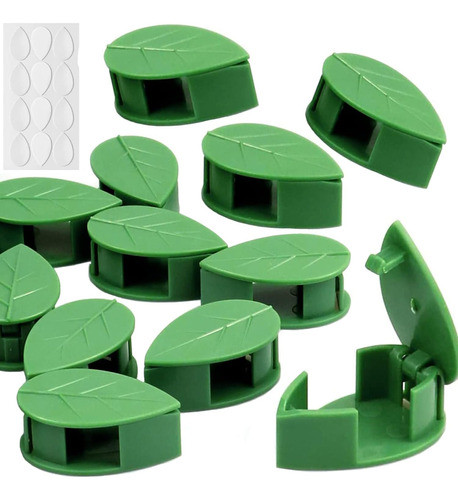 12 Ganchos Autoadhesivos Invisibles Para Plantas 0