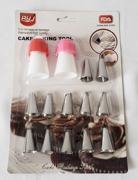 Juego De Punteros Para Decorar Tortas Picos Reposteria 0