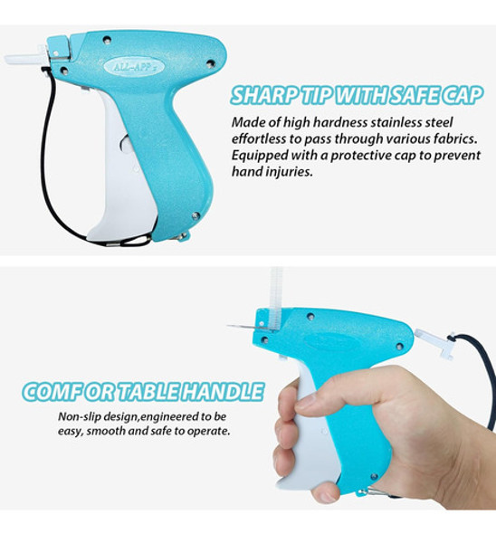 Pistola De Costura Mini Para Ropa Con Agujas Y Grapas 1