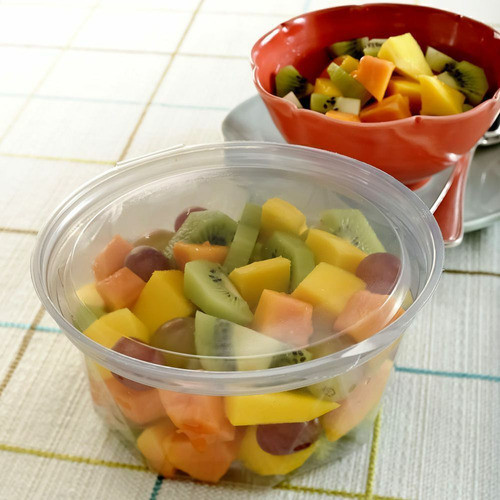 Pote 750ml Pet Redondo Com Tampa Articulada - G 775d 1