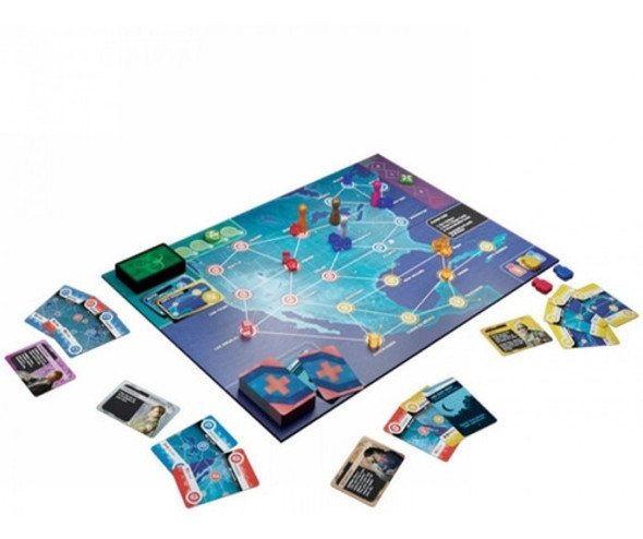 Pandemic Zona 0 Norteamerica Juego De Mesa Asmodee 1