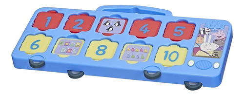 Juego Peppa Pig Autobus Aprende Numeros  Bebes Hasbro Febo 1