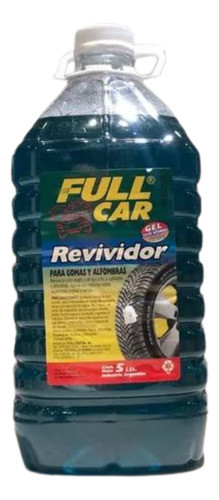 Revividor De Goma Y Alfom.  Verde Full Car X 5lt 1