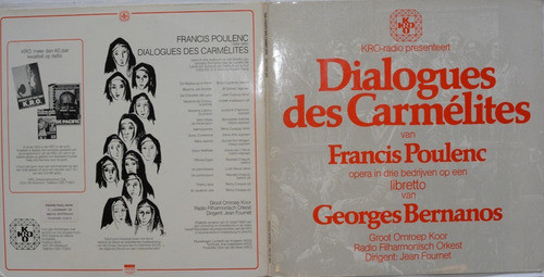 Frt Grátis Dialogues Des Carmélites Ópera Francis Poulenc 0
