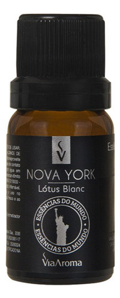 Essência Via Aroma - 10 Ml - Mundo Nova York 0 Essência Via Aroma - 10 Ml - Mundo Nova York 0