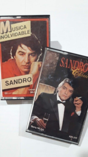 Sandro Clásico Y Sandro Música Inolvidable - Cassette X 2 0