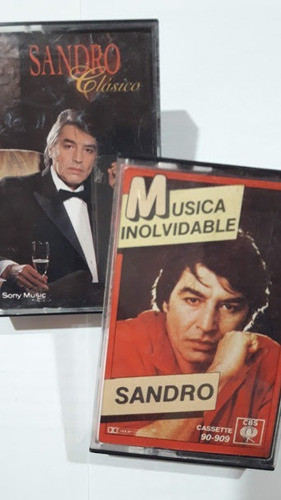 Sandro Clásico Y Sandro Música Inolvidable - Cassette X 2 1