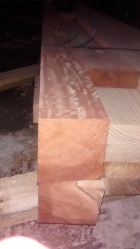 Viga Maciza Madera Dura 4x4 Cepillada Para Muelles Estacadas 1