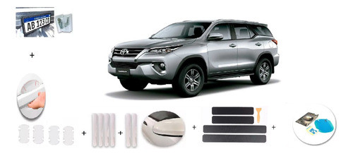 Combo De Accesorios De Protección Para Toyota Sw4 2014 0