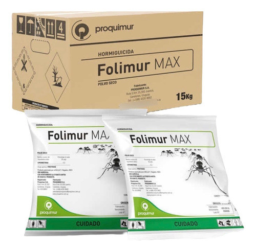 Folimur Max Polvo - Hormiguicida - Rápida Acción 0