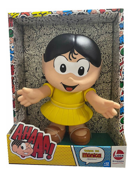 Boneca Vinil Magali 30 Cm Turma Da Mônica Lider 3024 0