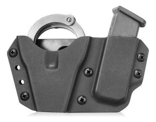 Porta Esposas + Portacargador Funda En Kydex Aventureros Uy 0