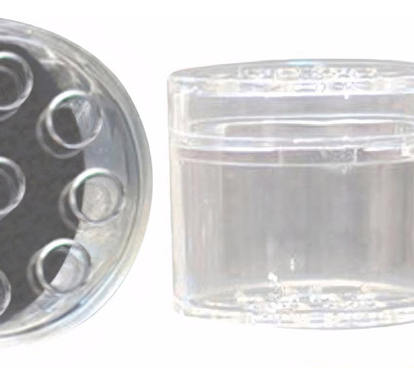 1 Peça De Suporte De Haste Em Espiral, Buquê De Plástico, Ar 1