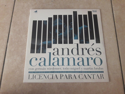 Andrés Calamaro - Licencia Para Cantar - Ep Vinilo Kktus 0