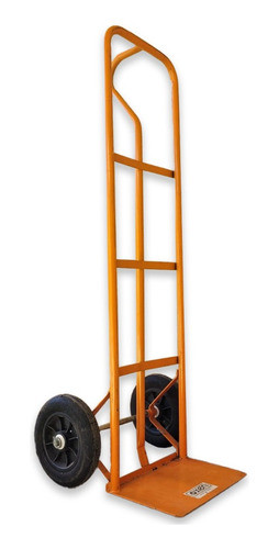 Carreta Zorra Oxen 2 Ruedas Macizas 250 Mm 150 Kg Naranja 0