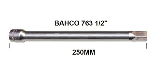Barra Extensión Bahco 763 Encastre 1/2 Pulgadas 250mm 1