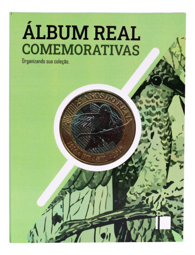 2 Álbuns De Moedas Real Comemorativas Para Colecionadores 1
