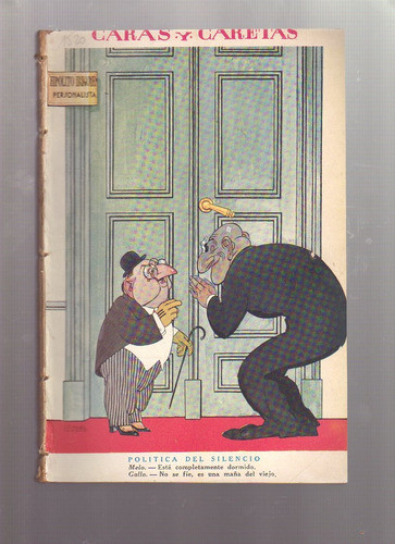 Caras Y Caretas Nº 1520, Semanario Festivo, Literario, 1927 0