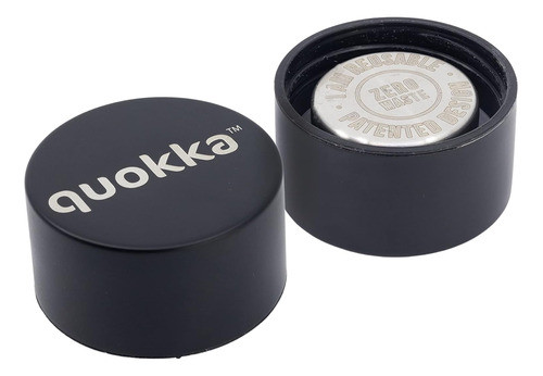 Botella 510ml solid acero inox lisa Jet black 1