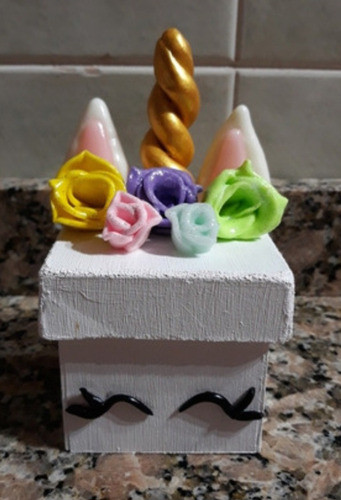 Caja Unicornio Decorada 1