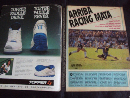 Revista El Grafico # 3707 - Tapa Racing Ortega Sanchez 1