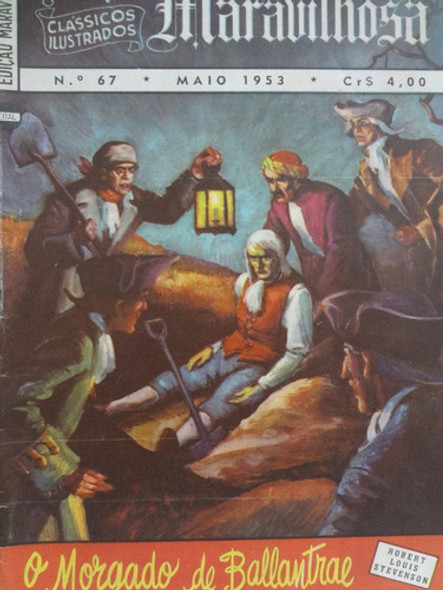 Gibi Edição Maravilhosa Nº 67 O Morgado De Ballantrae 1953 0