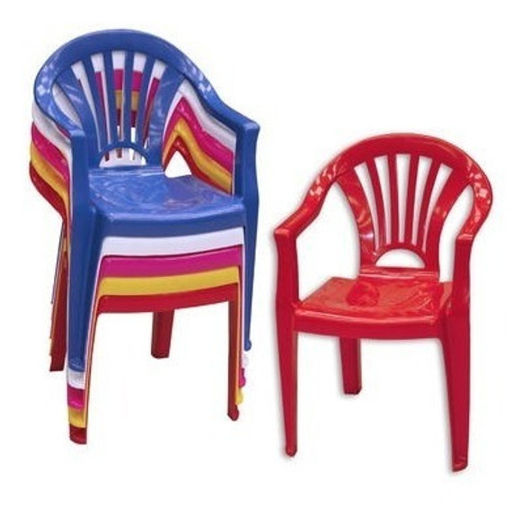 Combo 2 Sillas De Plastico + Mesa De Niño + Juguetes Colores 1