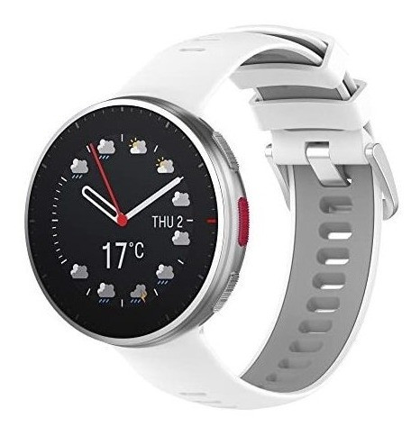 Kit De 2 Mallas Para Reloj Polar Vantage V2 (negra Y Blanca) 1