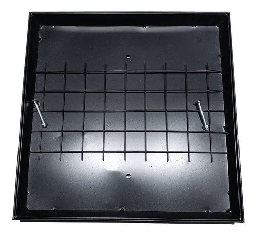 Tapa Camara Septica Reforzada 50x50 Cm De Chapa Y Acero 0