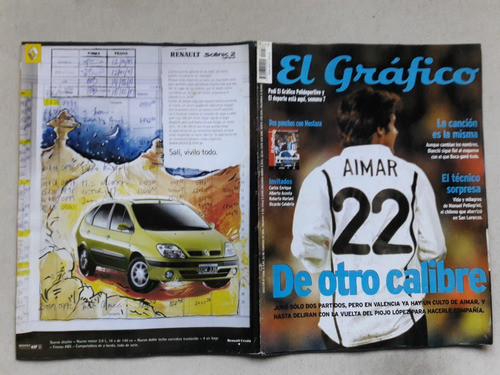 Revista El Gráfico Nº 4246 Aimar Valencia - Dos Suplementos 0
