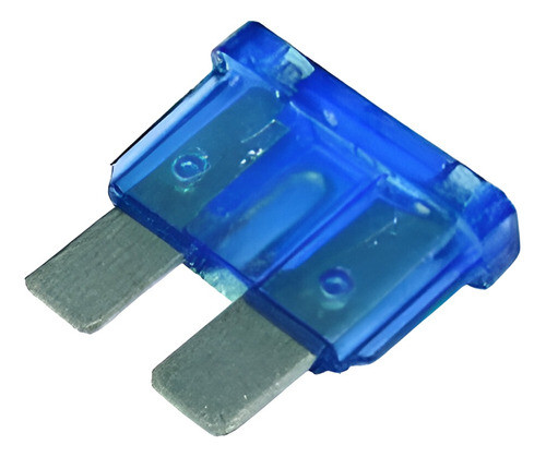 Kit Com 10 Fusivel Lamina 15a Azul 0