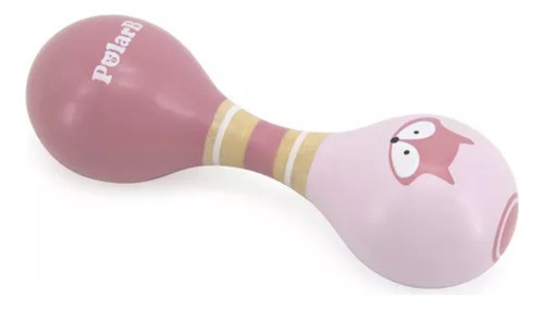 Maraca Doble Polarb Rosa Adeleste 0