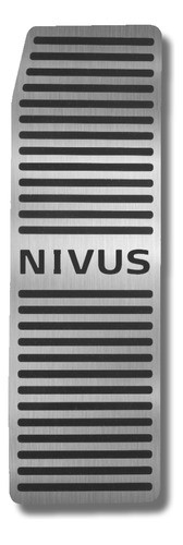 Acessório Descanso De Pé Em Inox Volkswagen Nivus Esportiv 0