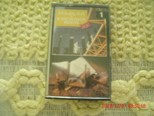 Cassette Hablar Y Escribir Bien Vol.1 0