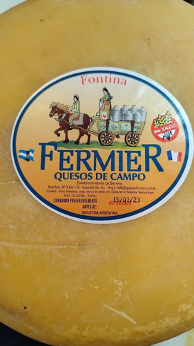 Queso Fontina Fermier 500 Gramos Premium 1